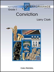 Conviction Concert Band sheet music cover Thumbnail